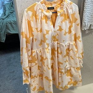 Stine Goya Dress Size Large- floral Print Jasmine